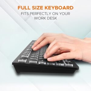 WI-KEY BACKLIT MULTIMEDIA WIRED USB KEYBOARD