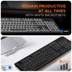 WI-KEY BACKLIT MULTIMEDIA WIRED USB KEYBOARD