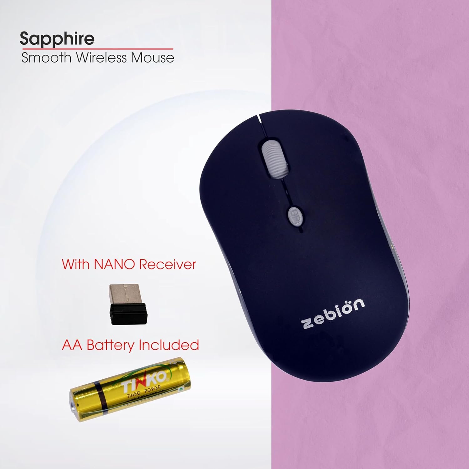 SAPPHIRE SMOOTH WIRELESS MOUSE