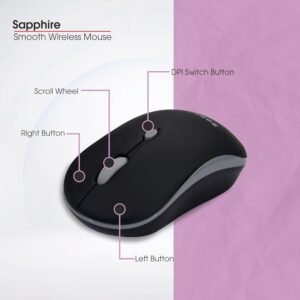 SAPPHIRE SMOOTH WIRELESS MOUSE