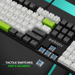 ZEBION UNLOCK THE POWER OF MECHANICAL GAMING KEYBOARD