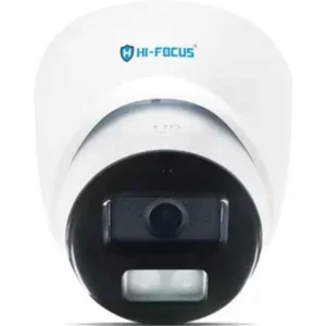 HI Focus 2.4MP White Analog HD Audio Dome Security Camera, HC-D2401N3P-A