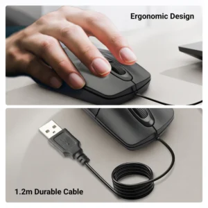 Zeb Scoot WIRED MOUSE