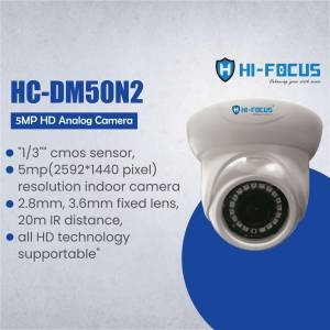 Hi-Focus HC-DM50N2 5MP HD Analog Camera