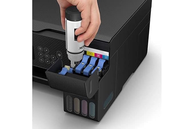 EPSON ECOTANK L3260 A4 Wi-Fi ALL-IN-ONEINK TANK COLOUR PRINTER BLACK - Image 4