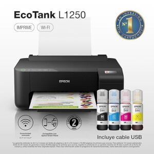 EPSON ECOTANK L1250 COLOUR PRINTER, BLACK